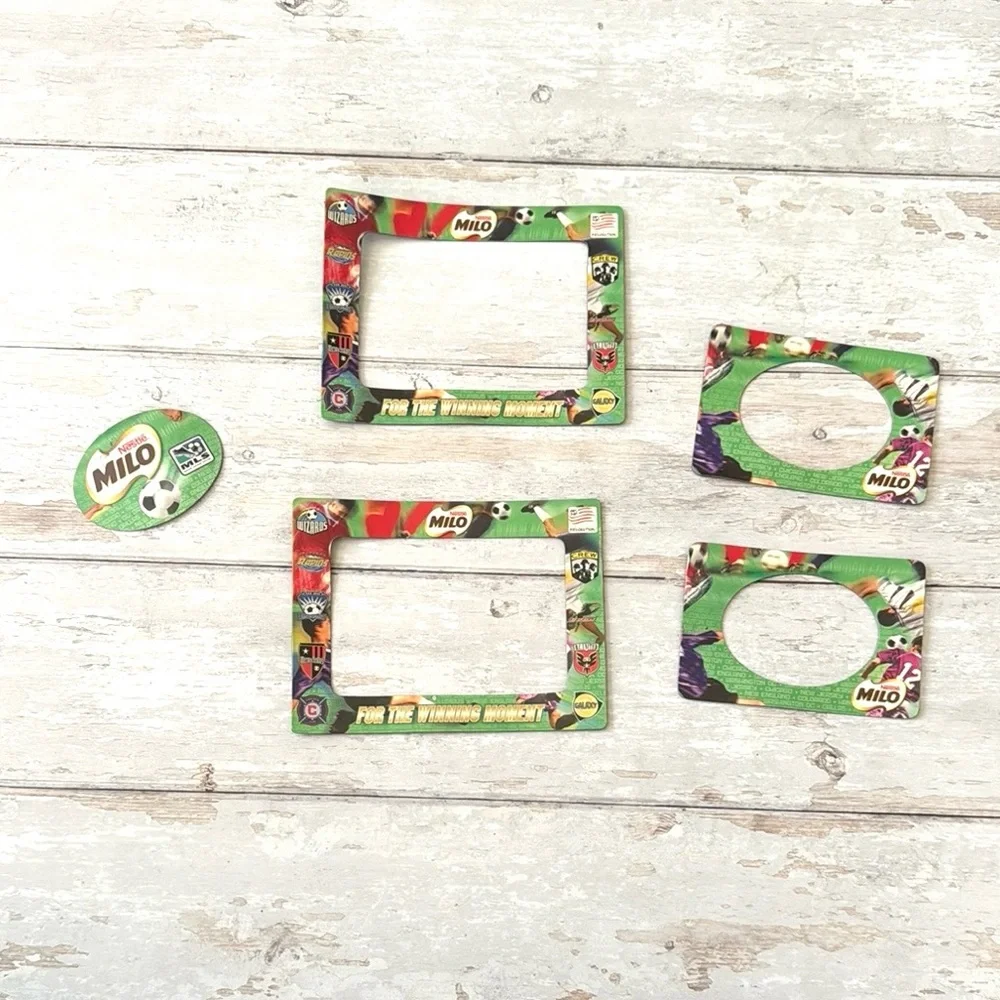 MLS Soccer Fridge Magnet Picture Frames 5 Piece Set
